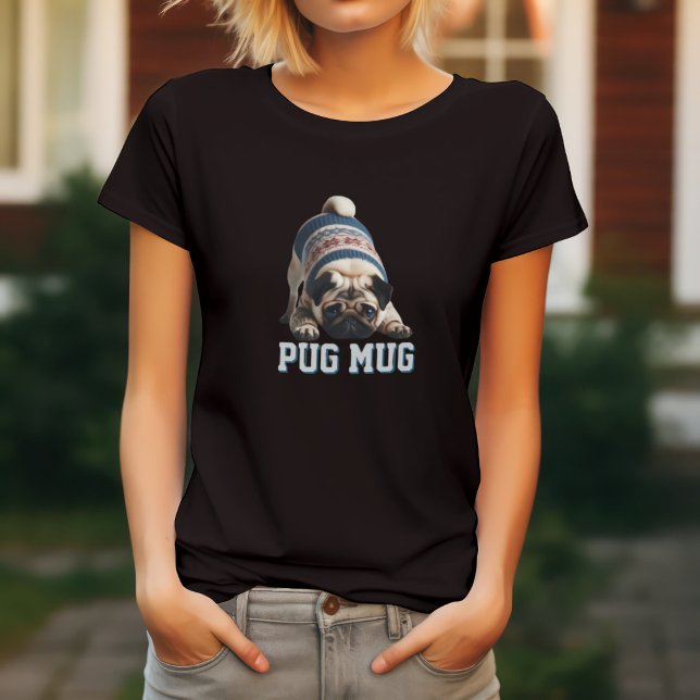 Adorable Mops - Was für eine Tasse! T-Shirt (Von Creator hochgeladen)