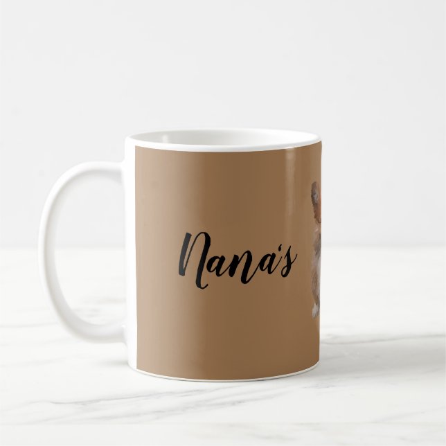 Adorable Mug de Corgi gallois pour Nana (Gauche)