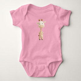 "Adorable Neugeborene Giraffe Baby Bodysuit" Strampler