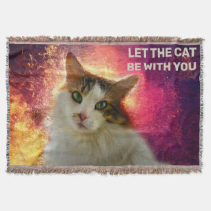 Adorable Niedlich Calico Cat Decke