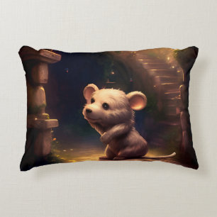 Adorable Niedliche Maus Dekokissen