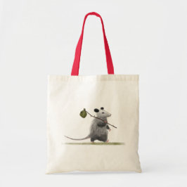 Adorable Opossum Hobo Tote Tasche