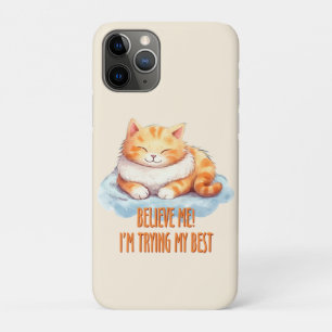 Adorable Orange Tabby Cat - Ich versuche mein Best Case-Mate iPhone Hülle