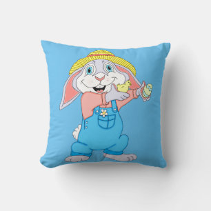 Adorable Osterjunge Bunny Kissen