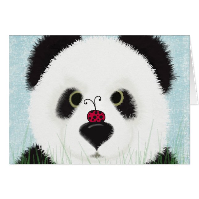 Adorable Panda Bear (Vorderseite (Horizontal))