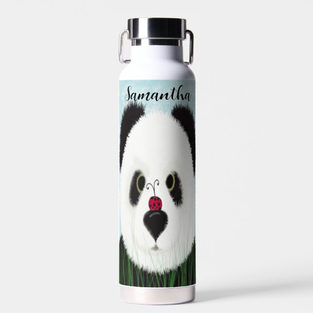 Adorable Panda Bear Trinkflasche (Vorne)