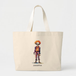 Adorable Pastel Zombie - Niedliches Halloween Jumbo Stoffbeutel