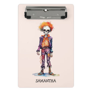Adorable Pastel Zombie - Niedliches Halloween Mini Klemmbrett