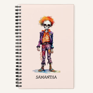 Adorable Pastel Zombie - Niedliches Halloween Notizbuch