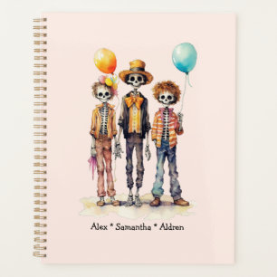Adorable Pastel Zombie Trio - Niedliches Halloween Planer