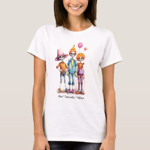 Adorable Pastel Zombie Trio - Niedliches Halloween T-Shirt