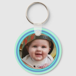 Adorable Personalisiert Baby Foto Key Chain Schlüsselanhänger