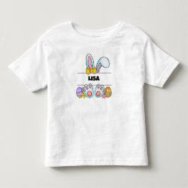 Adorable Personalisiert Osterhase Kleinkind T-shirt
