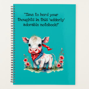 adorable petit carnet de vache