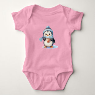 🎅 Adorable Pinguin Baby Christmas Outfit Strampler