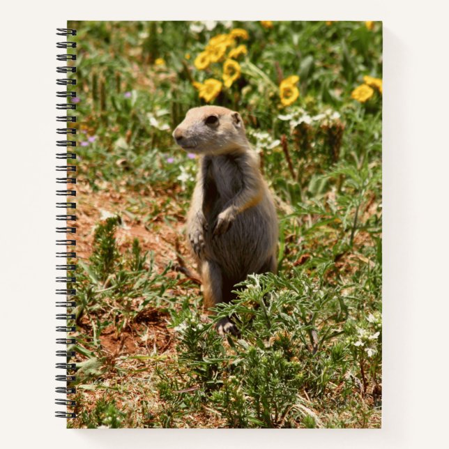 Adorable Prairie Dog Notizbuch (Vorderseite)