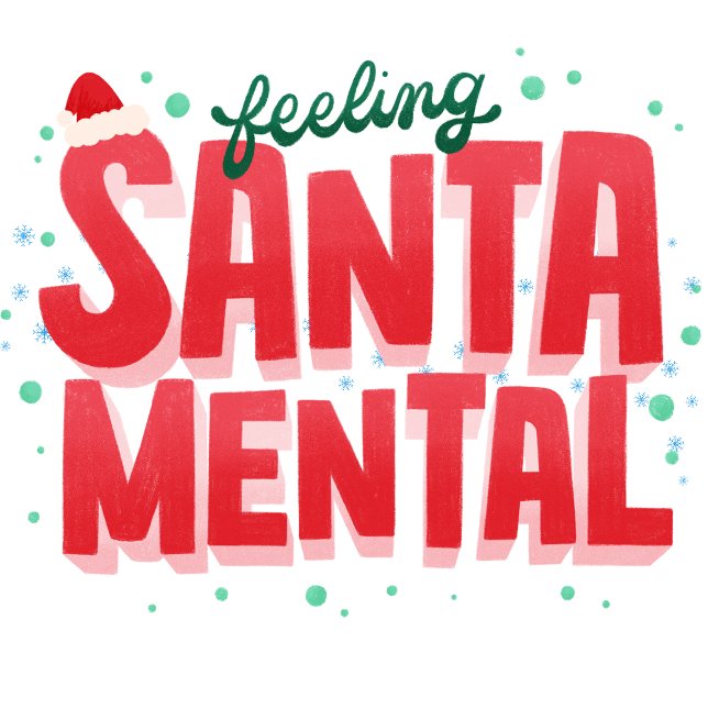 "Adorable Rentier Graphic Design: Festiv, Spaß, Baby Strampler (Feeling Santa Mental Funny Graphic Art)