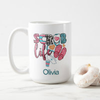 Adorable Retro Scrub Lebensversicherung