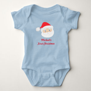 Adorable Santa Baby Strampler