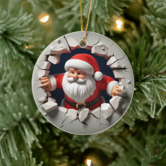 Adorable Santa Claus 3D Weihnachtsschmuck