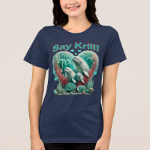 Adorable "Say Krill" Whale Family Portrait