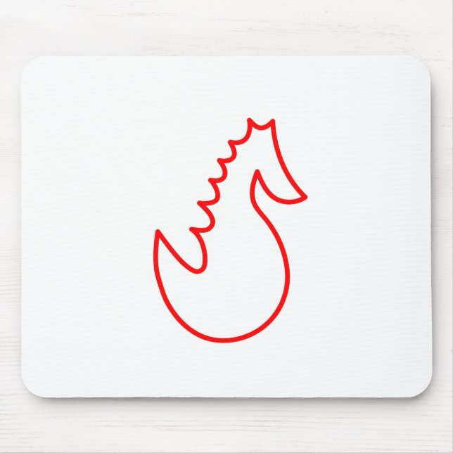 Adorable Searpferd Mousepad (Vorne)