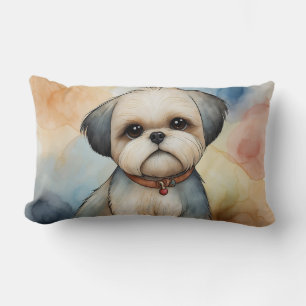 Adorable Shih Tzu Lendenkissen
