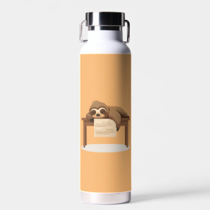 Adorable Sleepy Study Sloth Trinkflasche