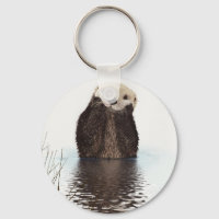 Adorable Smilch Otter im Lake