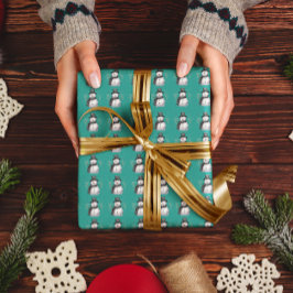 Adorable Snowman Geschenkpapier