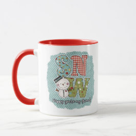 Adorable Snowman-Tasse Tasse