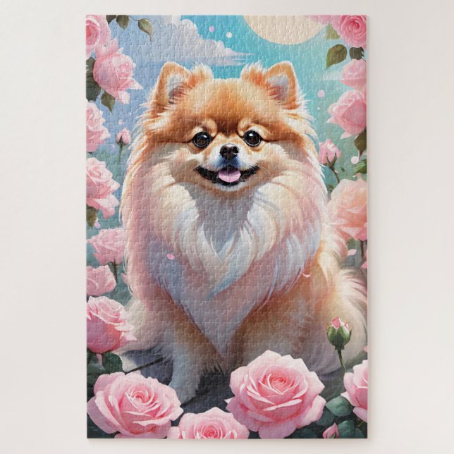Adorable Spitz blühende Rosen (Vertikal)
