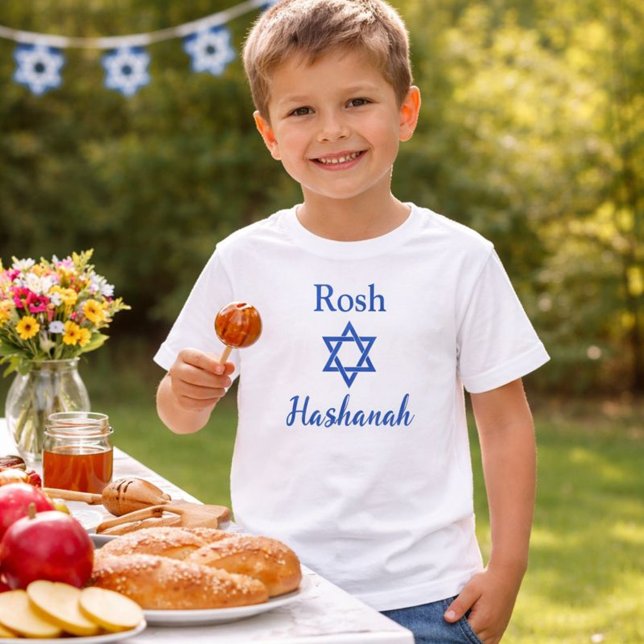 Adorable Star von David Rosh Hashanah Kleinkind T-shirt (Von Creator hochgeladen)