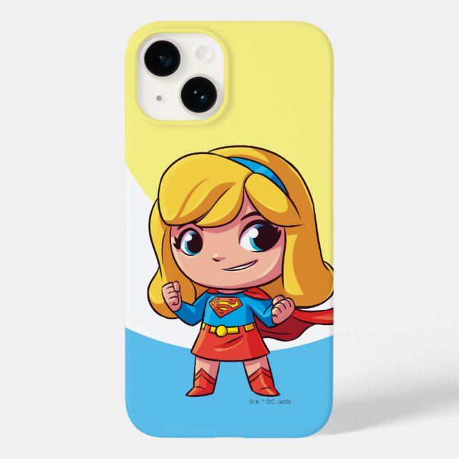 Adorable Supergirl Stance Case-Mate iPhone 14 Hülle (Rückseite)
