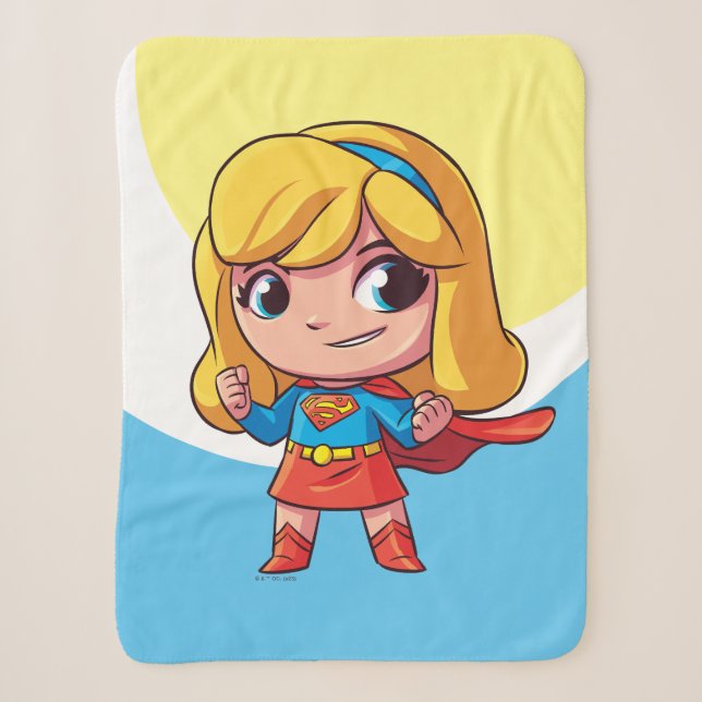 Adorable Supergirl Stance Sherpadecke (Vorderseite)