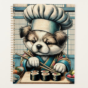 Adorable Sushi Chef Chiot
