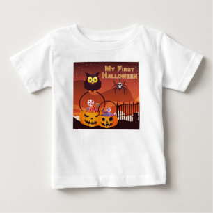 Adorable süßes »Mein erstes Halloween« Baby T-shirt