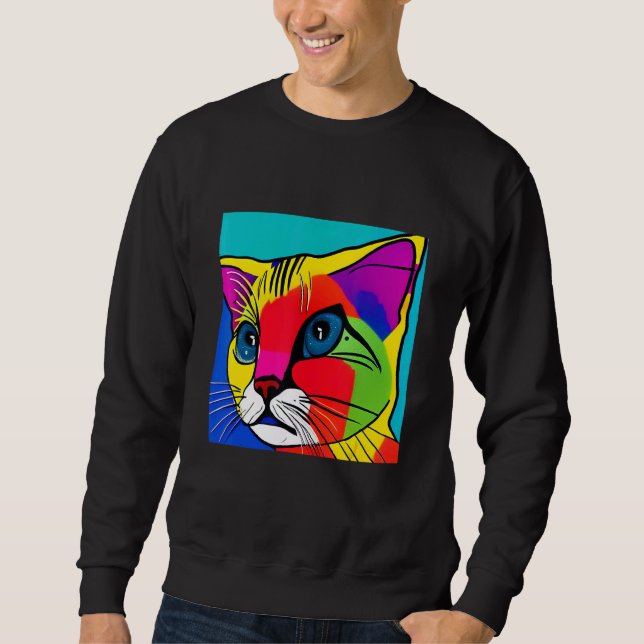 Adorable Sweetest Pop Cat Kitten Kitty Great Sweatshirt (Vorderseite)