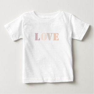 Adorable T-Shirt pour bébé "Amour" - T-Shirt migno