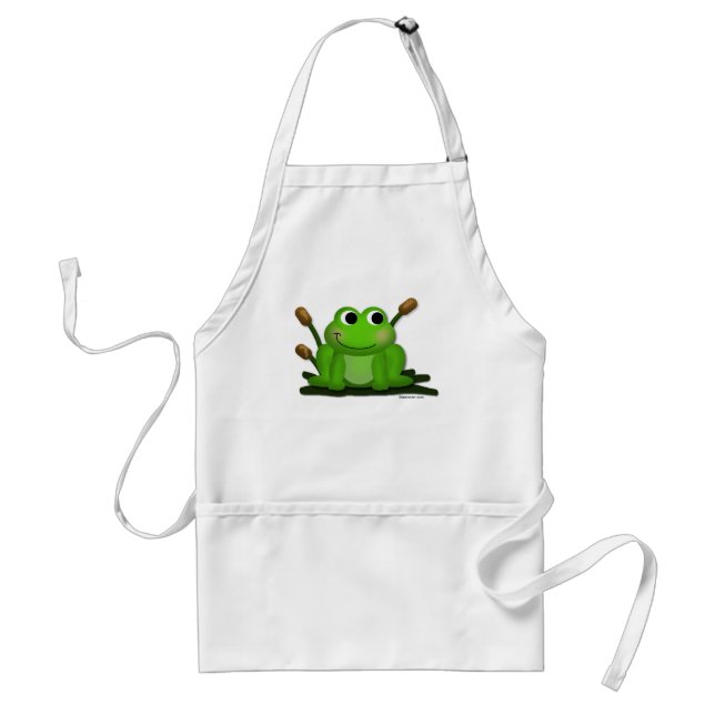 Adorable Tablier De Cuisine Froggy (Devant)