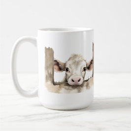 ADORABLE TAN CALF PEED ÜBER ZENZ KAFFEETASSE