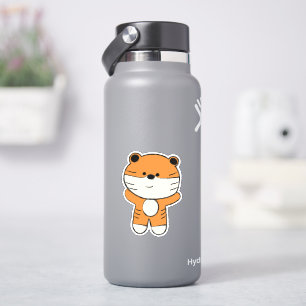 Adorable Tiger Aufkleber