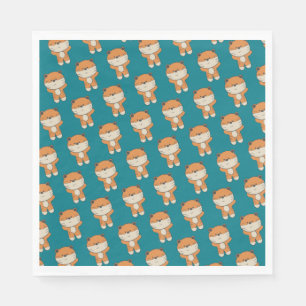 Adorable Tiger Serviette