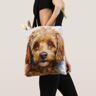 ADORABLE TINAPRICOT TOY PODLE HUND TASCHE