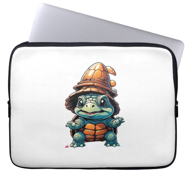 Adorable Turtle in Halloween Mood Essential T-Shir Laptopschutzhülle (Vorderseite)