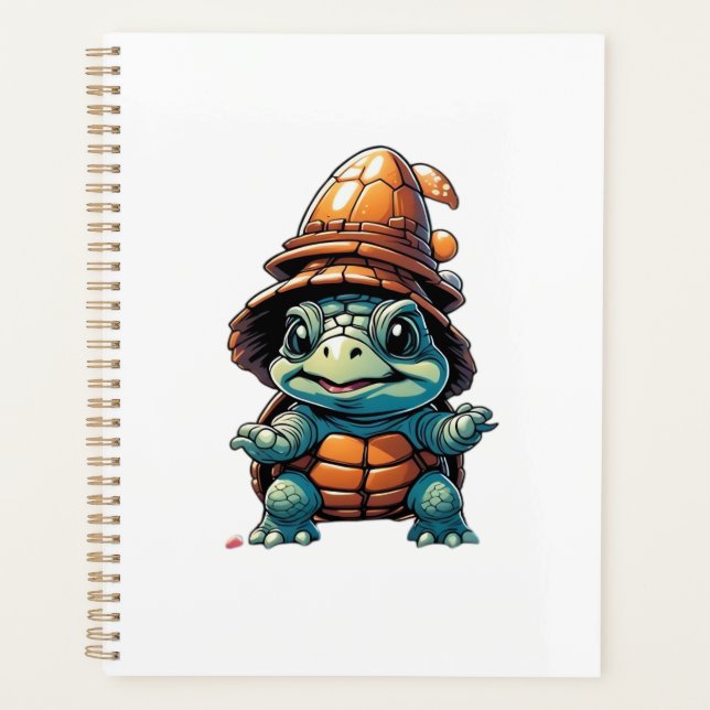 Adorable Turtle in Halloween Mood Essential T-Shir Planer (Vorderseite)