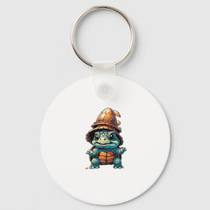 Adorable Turtle zu Halloween Stimmung Essential T- Schlüsselanhänger