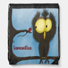 Adorable und farbenfrohe Owl Oliver