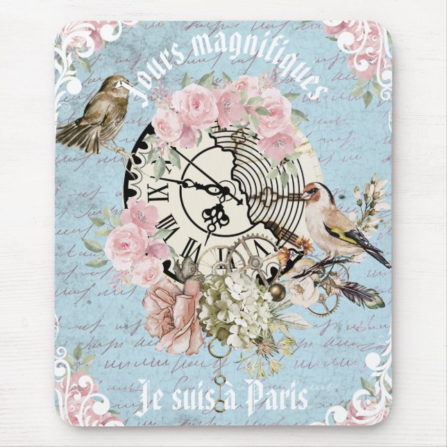 Adorable Vintage Kunstwerke Ephemera Mousepad (Vorne)