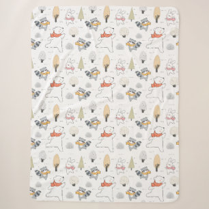 Adorable Waldtiere Sherpadecke